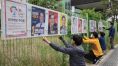 13명 중 민주당 후보만…광주 이어 부산도 선거벽보 찢겼다
