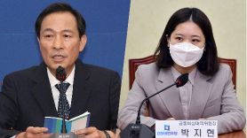 우상호 "박지현 출마 자격 없다"...민주당 분당 가능성엔 "전혀"